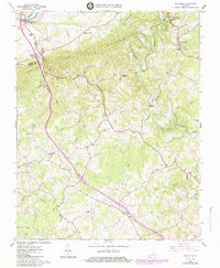 Sylvatus 1965 topographic map thumbnail