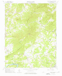 Tobacco Row Mtn topographic map thumbnail