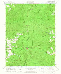 Thornton Gap 1965 topographic map thumbnail