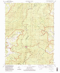 Thornton Gap 1994 topographic map thumbnail