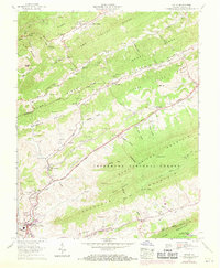 Tiptop 1958 topographic map thumbnail