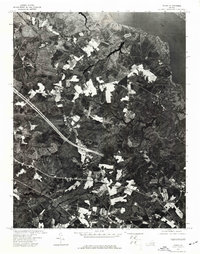 Toano 1973 topographic map thumbnail
