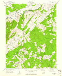 Unionville 1943 topographic map thumbnail