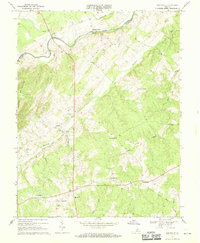 Unionville 1968 topographic map thumbnail