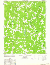 Upper Zion topographic map thumbnail