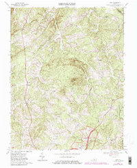 Vera 1968 topographic map thumbnail