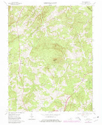Vera 1968 topographic map thumbnail