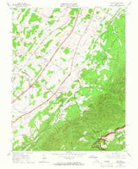 Vesuvius 1965 topographic map thumbnail