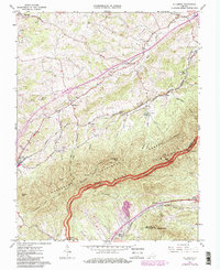 Villamont 1963 topographic map thumbnail