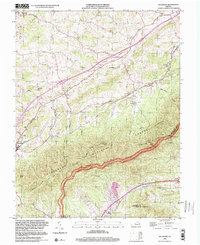 Villamont 1999 topographic map thumbnail