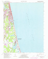 Virginia Beach 1965 topographic map thumbnail