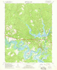 Walkers 1965 topographic map thumbnail