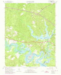 Walkers 1965 topographic map thumbnail