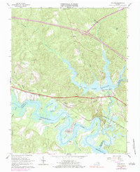 Walkers 1965 topographic map thumbnail