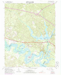 Walkers 1965 topographic map thumbnail