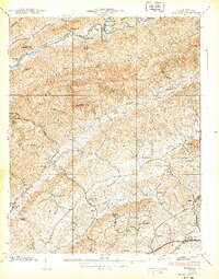 Wallace 1938 topographic map preview