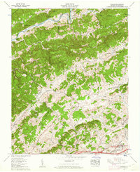 Wallace 1960 topographic map thumbnail