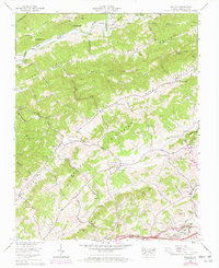 Wallace 1960 topographic map thumbnail