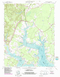 Ware Neck 1965 topographic map thumbnail