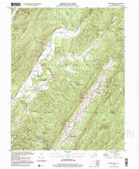 Warm Springs 1999 topographic map thumbnail