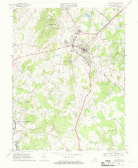 Warrenton 1966 topographic map thumbnail