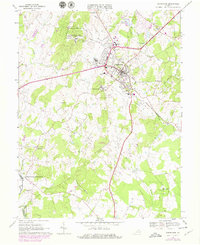 Warrenton 1966 topographic map preview