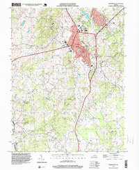 Warrenton 1994 topographic map thumbnail