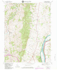 Waterford 1970 topographic map thumbnail