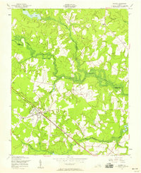 Waverly 1956 topographic map thumbnail