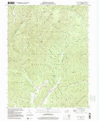 West Augusta 1999 topographic map thumbnail
