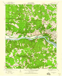 Westhampton 1936 topographic map thumbnail