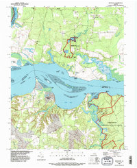 Westover 1994 topographic map thumbnail