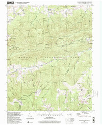 Whitetop Mountain 2000 topographic map thumbnail
