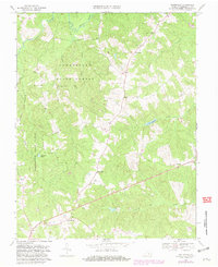 Whiteville 1969 topographic map thumbnail