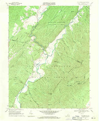 Williamsville 1969 topographic map thumbnail