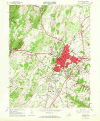 Winchester 1966 topographic map thumbnail