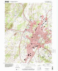 Winchester 1997 topographic map thumbnail