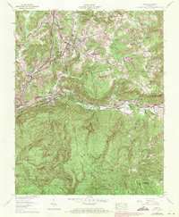 Wise 1957 topographic map thumbnail