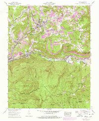 Wise 1957 topographic map thumbnail