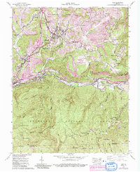 Wise 1957 topographic map thumbnail