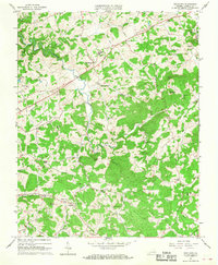 Woodlawn 1965 topographic map thumbnail