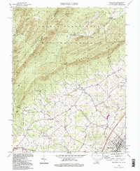 Woodstock 1994 topographic map thumbnail