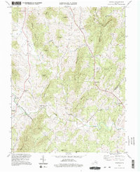 Woodville 1994 topographic map thumbnail
