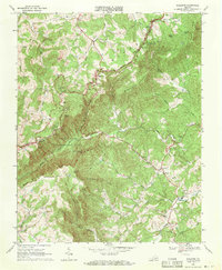 Woolwine 1968 topographic map thumbnail