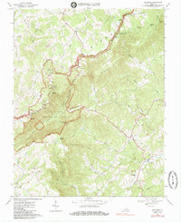 Woolwine 1968 topographic map thumbnail
