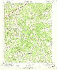 Wylliesburg 1968 topographic map thumbnail