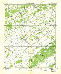 Wyndale 1934 topographic map thumbnail