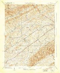 Wyndale 1938 topographic map thumbnail