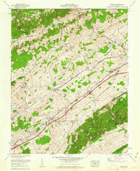 Wyndale 1960 topographic map thumbnail