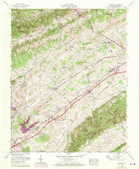 Wyndale 1960 topographic map thumbnail